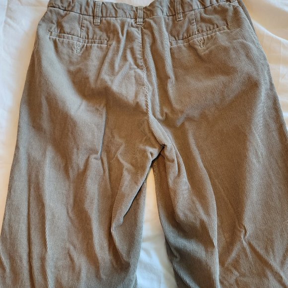Haggar Beige Corduroy Pants 36.32 - Picture 3 of 4